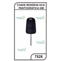 Chave Auto Oca GM Reserva Pantografica Oca - 7528